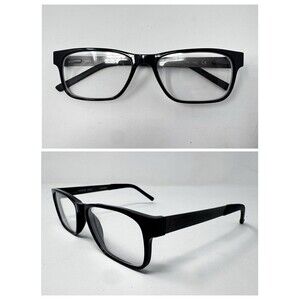 Randolph Keesler Eyeglass Frames Black Rectangle Japan 52-15-140